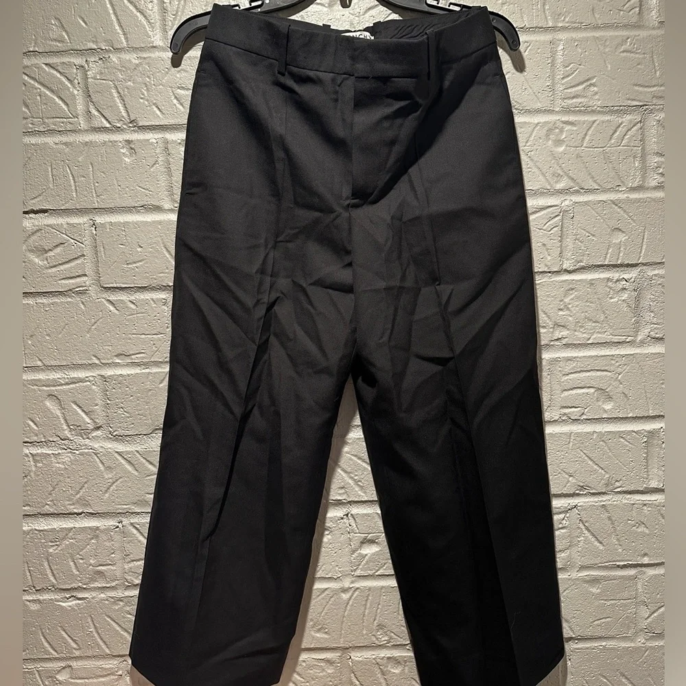 New Givenchy Wool Tailored Cropped Trousers Size 36